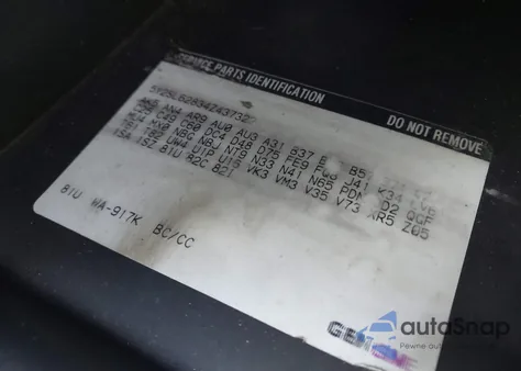 2004 Pontiac Vibe z USA, uszkodzony, nr VIN 5Y2SL62834Z437322